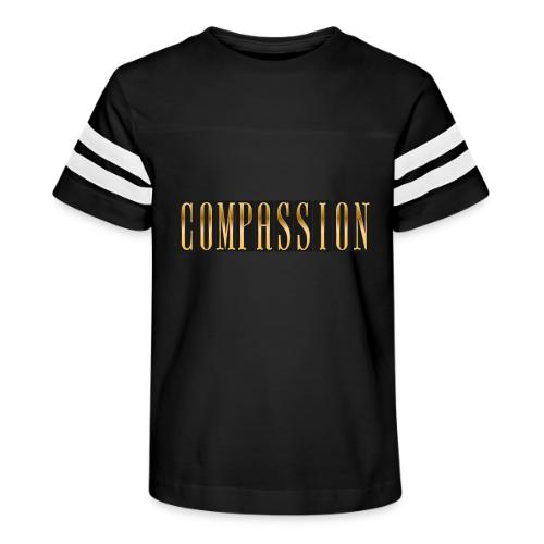 Golden Compassion - Kid's Football Tee