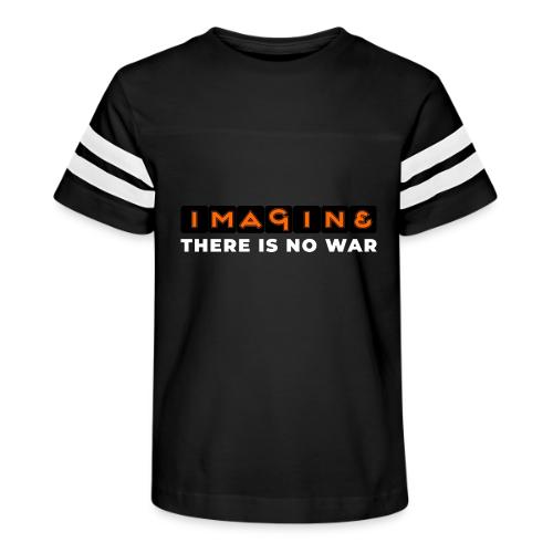 Imagine, There Is No War - Kid's Football Tee