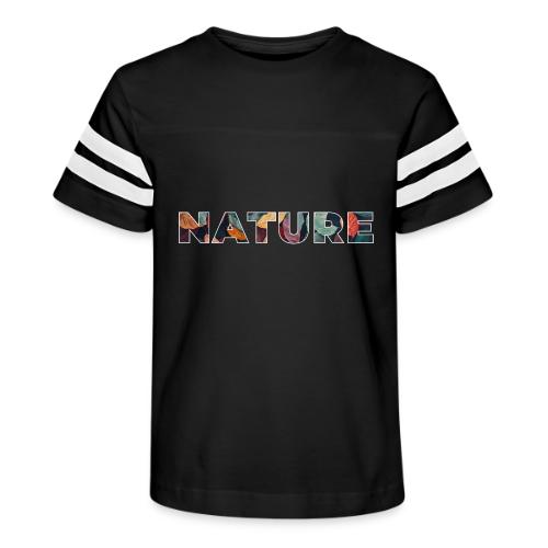 Nature in Every Letter - Kid's Football Tee