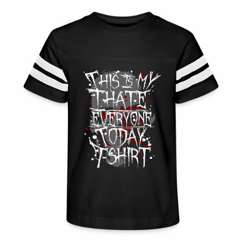 This Is My I Hate Everyone Today T-Shirt Gift Idea - Kid's Football Tee