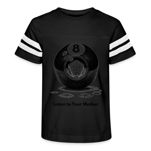 Sarcastic Mom T-Shirt Magic 8-Ball Oracle - Kid's Football Tee