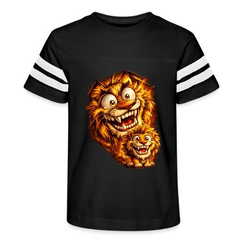 Crazy Double Lion Streetwear - Kid's Football Tee