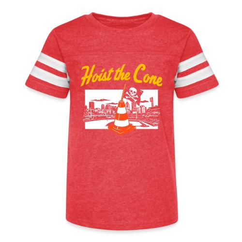 Hoist The Cone - Kid's Football Tee