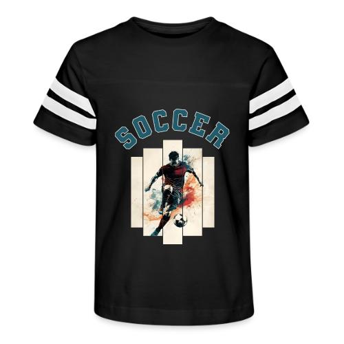 Soccer Mode On - Kid's Football Tee