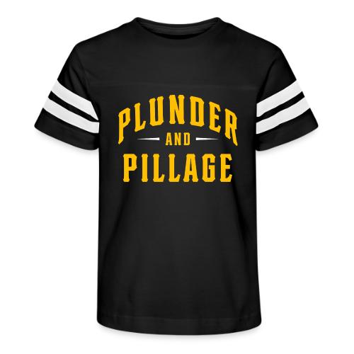 Plunder and Pillage - Kid's Football Tee