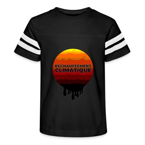 Global warming - Kid's Football Tee