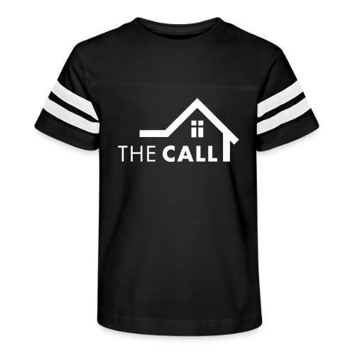 The CALL Logo White - Kid's Football Tee