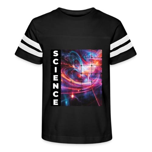 The Chaos of Science - Kid's Football Tee