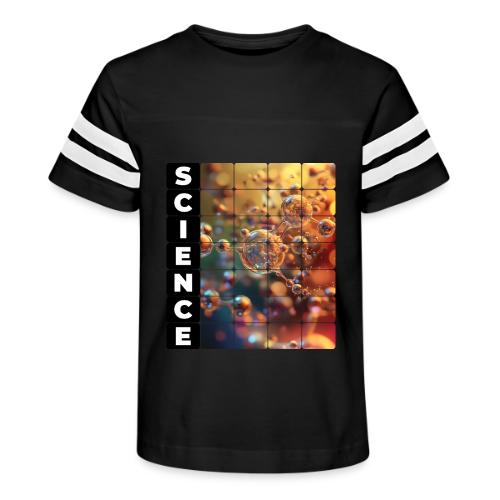Nodes of Science - Kid's Football Tee