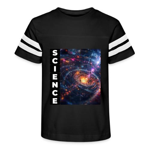 Science Spiral - Kid's Football Tee