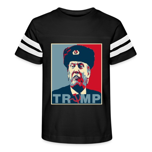 Trump Russian Poster tee - Kid's Vintage Sports T-Shirt