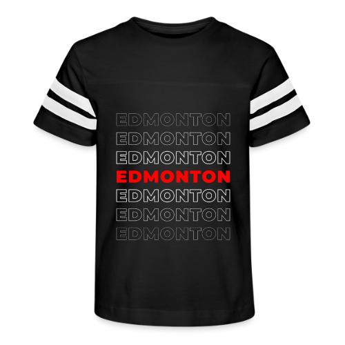 Edmonton Echo - Kid's Football Tee