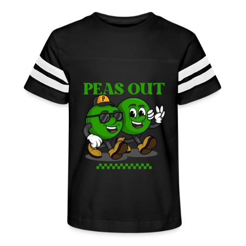 PEAS OUT! - Kid's Football Tee