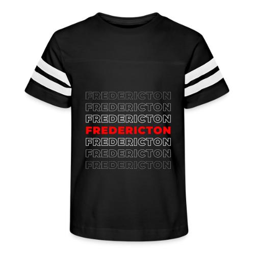 Fredericton Frame - Kid's Football Tee