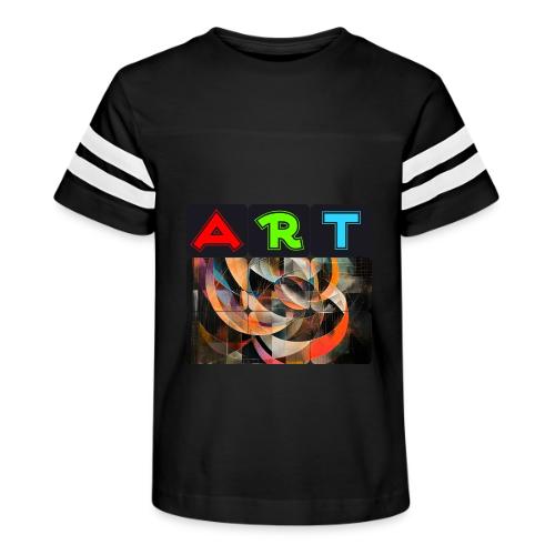 Fragments of Art - Kid's Football Tee