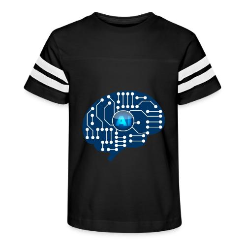 AI: Mind Wired - Kid's Football Tee