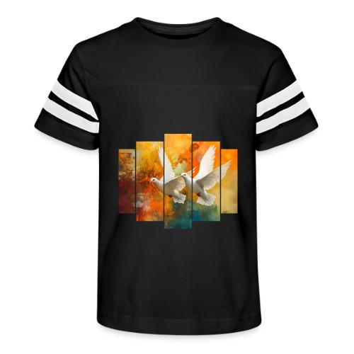 Wings of Peace - Kid's Football Tee