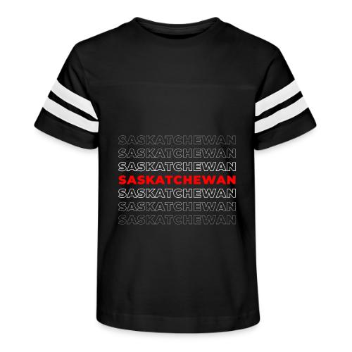 Saskatchewan Style - Kid's Football Tee