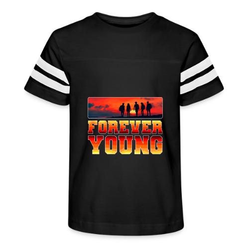 Forever Young - Kid's Football Tee