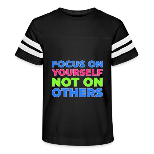 Eyes on You - Kid's Football Tee