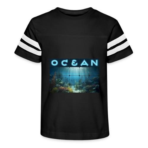 Ocean: Beneath the Surface - Kid's Football Tee