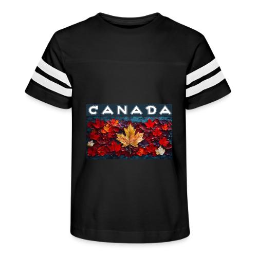 Canada's Living Canvas - Kid's Football Tee