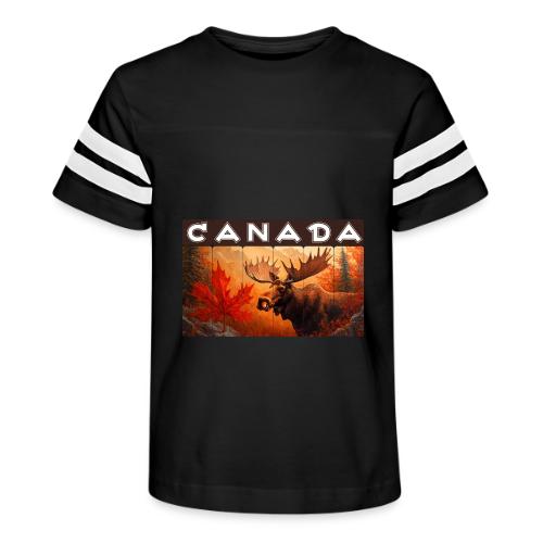 True North Canada - Kid's Football Tee