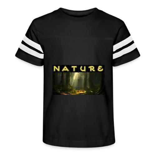 Nature: Sunlit Canopy - Kid's Football Tee