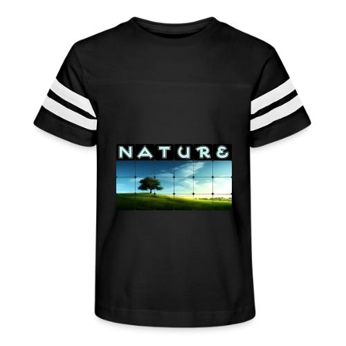 Nature: Solitary Strength - Kid's Football Tee
