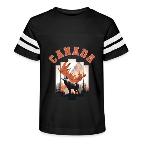 Great Canadian Outdoors - Kid's Football Tee