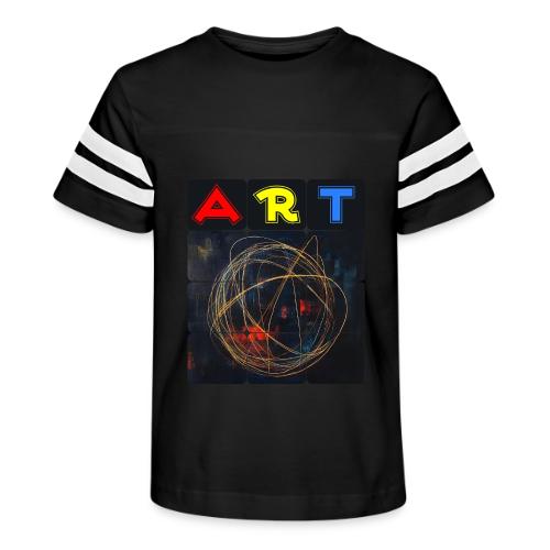 Echoes of Art - Kid's Football Tee