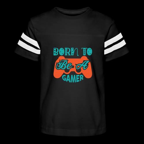 Born to be a Gamer - Kid's Football Tee
