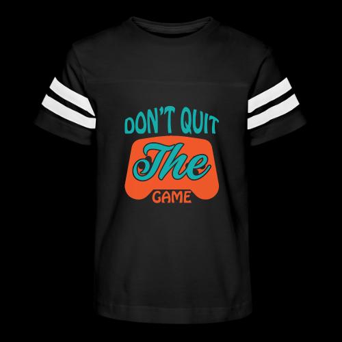 Don't Quit The Game! - Kid's Football Tee