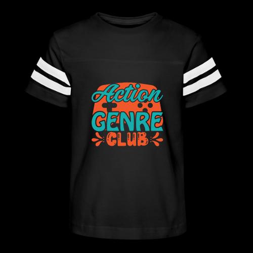Action Genre Club Retro - Kid's Football Tee