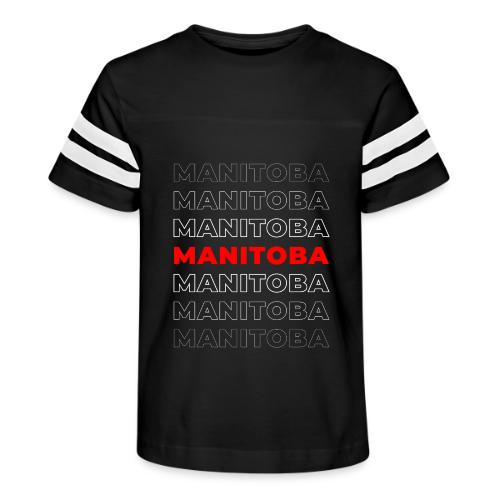 Manitoba Mark - Kid's Football Tee