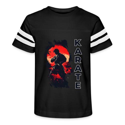 Karate: the art of self-mastery - Kid's Football Tee