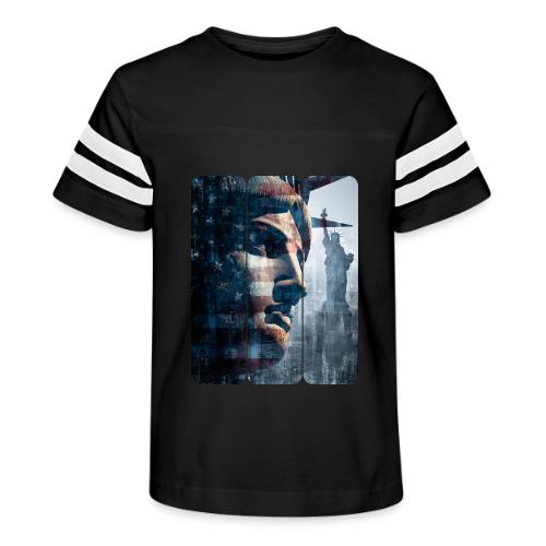 USA: Liberty in Three Visions - Kid's Football Tee