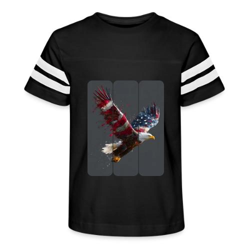 USA: Freedom in Flight - Kid's Football Tee