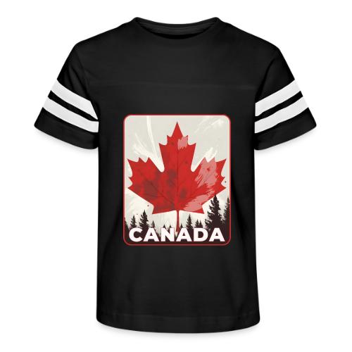 Echoes of Canada - Kid's Football Tee