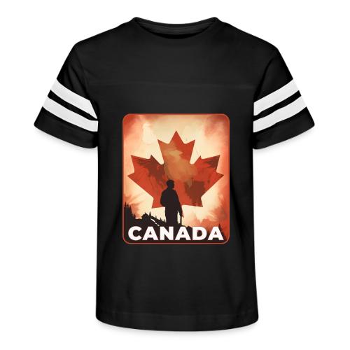Canada Stands Tall - Kid's Football Tee