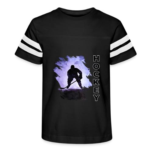Hockey Charge - Kid's Football Tee