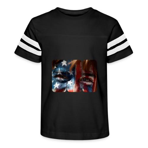 USA: Stars in Their Eyes - Kid's Football Tee