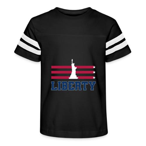 USA: Stars of Liberty - Kid's Football Tee