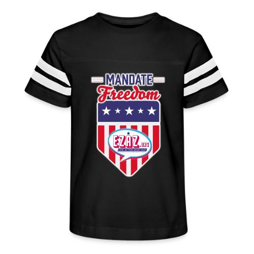 Mandate Freedom (Dark) - Kid's Football Tee