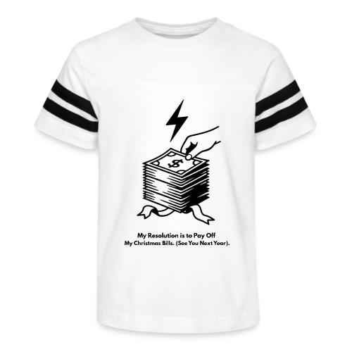Christmas Bills T-Shirt - Kid's Football Tee