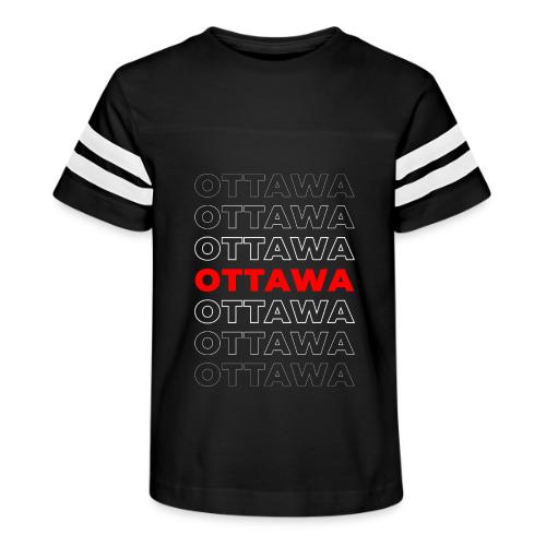 Ottawa Centered - Kid's Football Tee