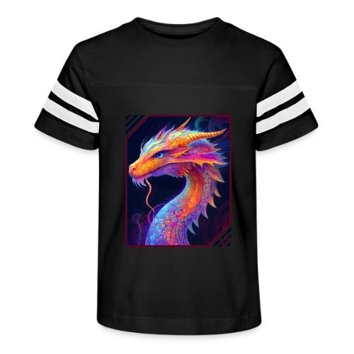 Dragon Spectrum - Kid's Football Tee