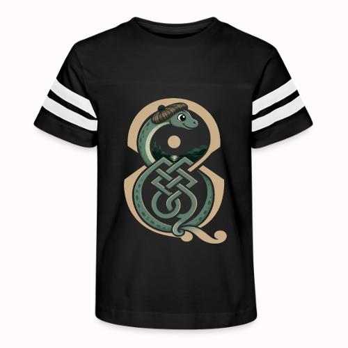 nessie - Kid's Football Tee