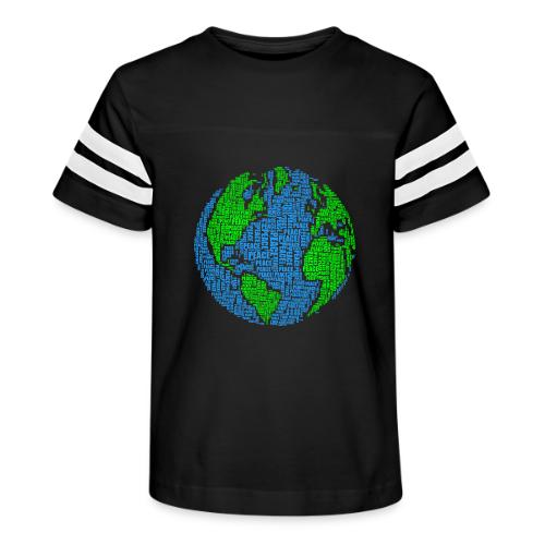 Global PEACE Sphere - Kid's Football Tee