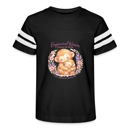 Empowered Women Empower The World Art - Kid's Football Tee